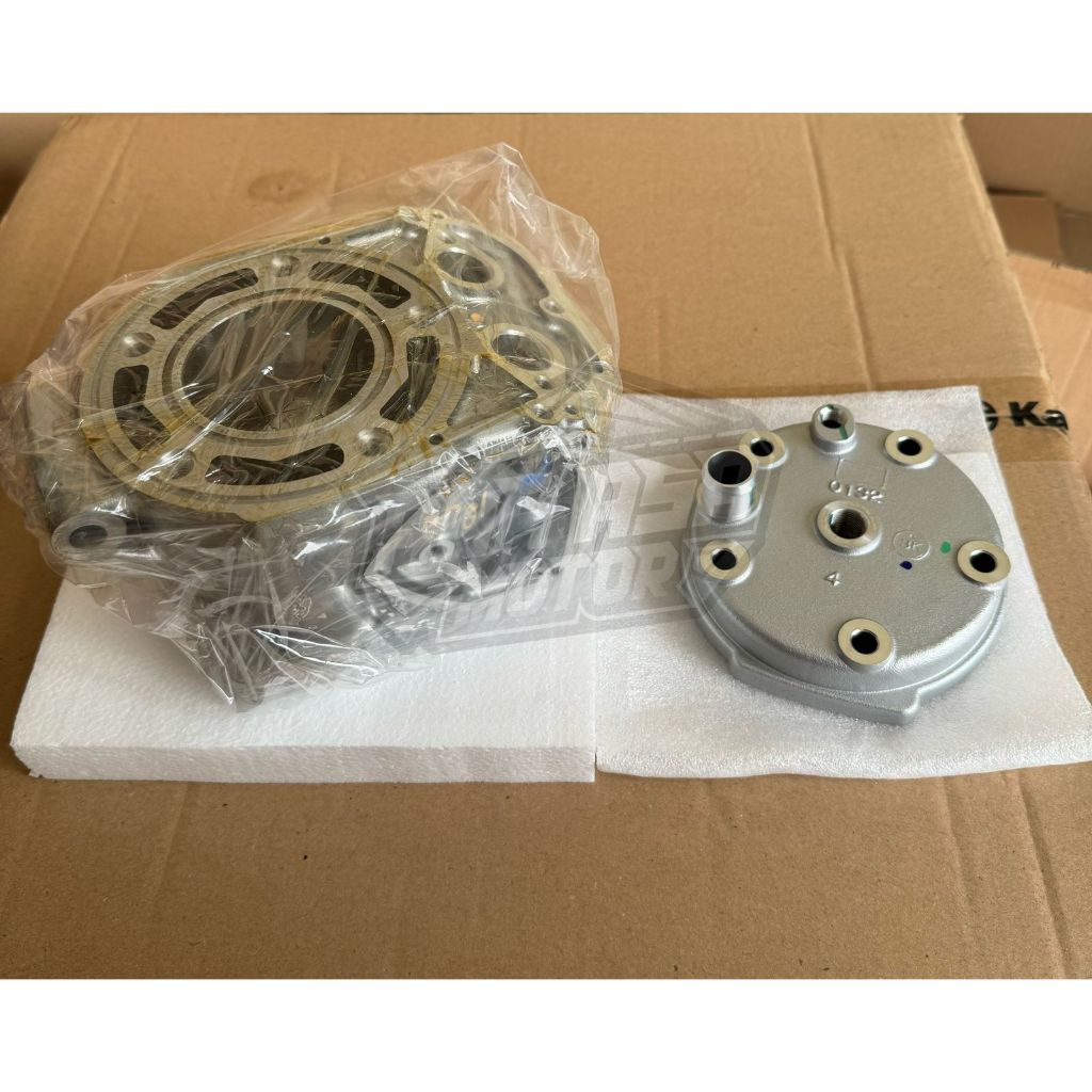 Jual Blok Seher Piston Cylinder Silver Dan Blok Head Kop Kawasaki Ninja ...