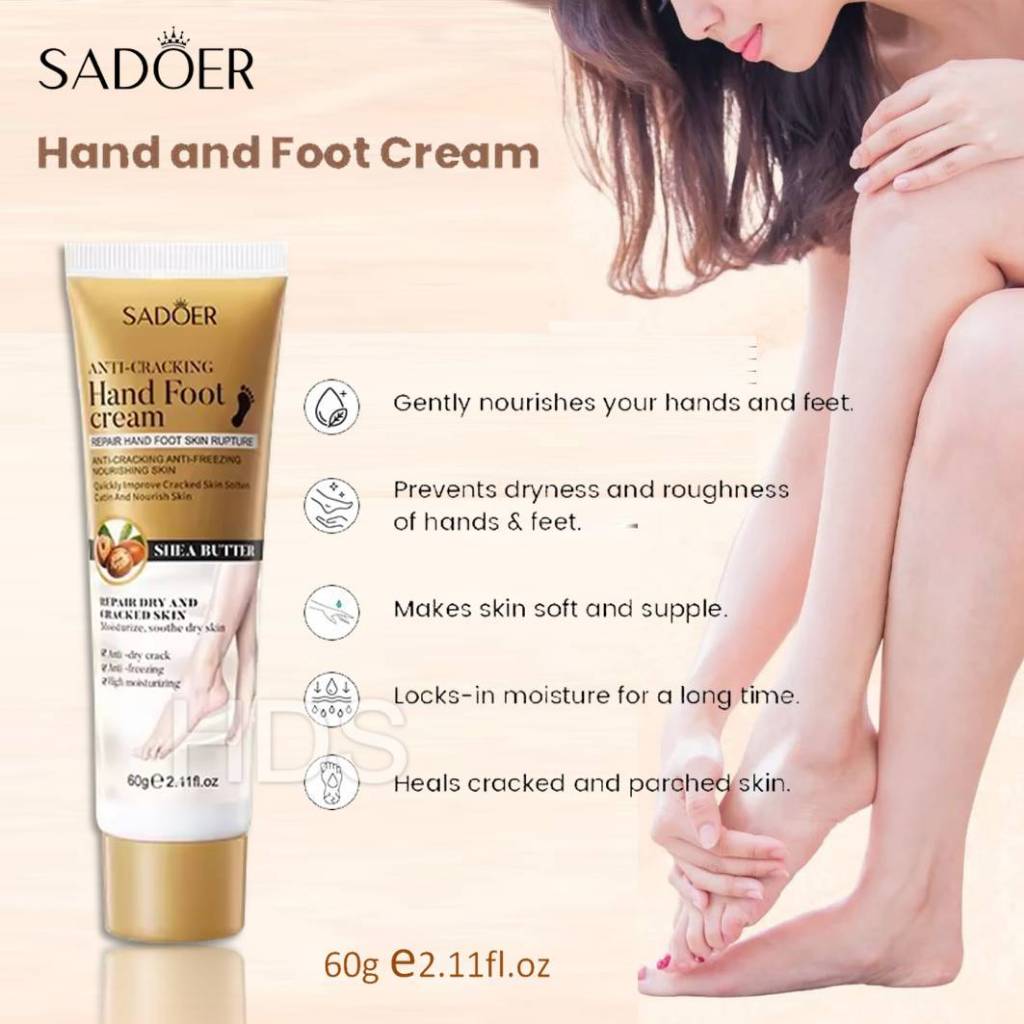 Jual Sadoer Anti-cracking Hand Foot Cream Repair Krim tangan Kaki  Memperbaiki Kulit Retak | Shopee Indonesia