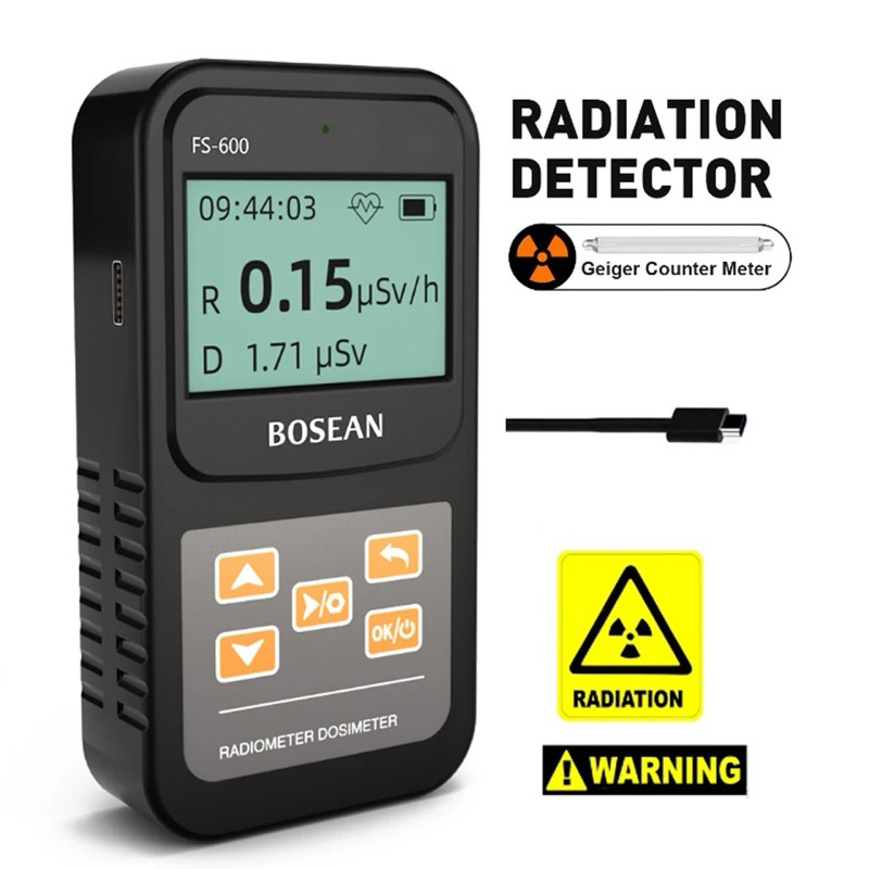 Jual Nuclear Radiation Detector Bosean FS600 Dosimeter Radiometer FS ...