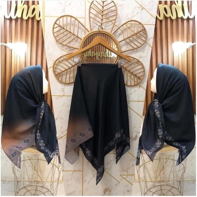 Jual TERBARU PALING LARIS HIJAB SEGI EMPAT VOAL MOTIF LASER CUT MOTIF