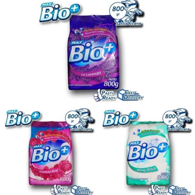 Jual Max Bio+ Deterjen Bubuk 800gr | Shopee Indonesia