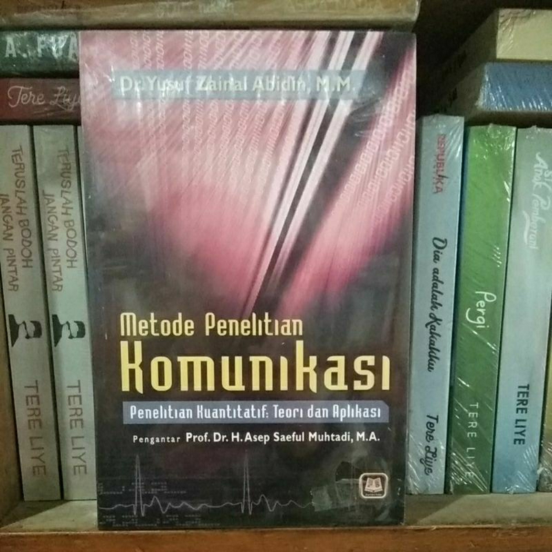 Jual BUKU ORIGINAL METODR PENELITIAN KOMUNIKASI Penelitian Kuantitatif ...