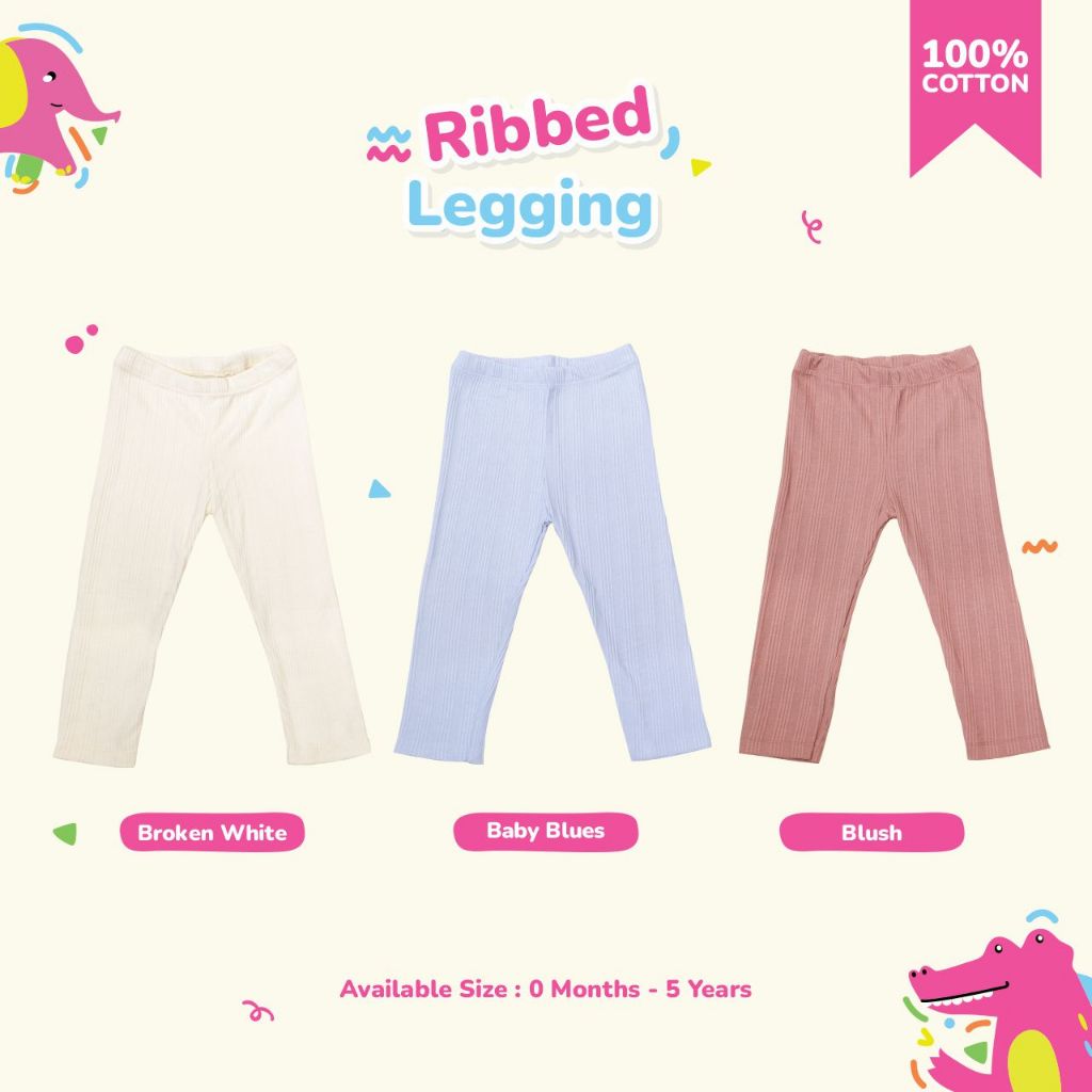 Little Me - Celana panjang Legging Garis Anak / Celana Panjang Anak / Legging Kids 0-5 years