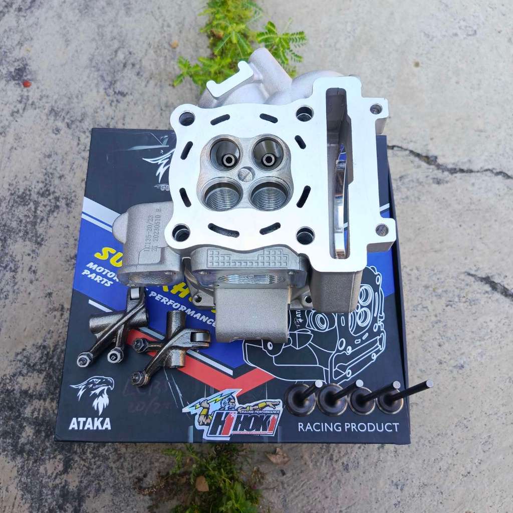 Jual Cylinder Head Ataka Racing Superhead Mx King Vixion Old Nva Nvl ...