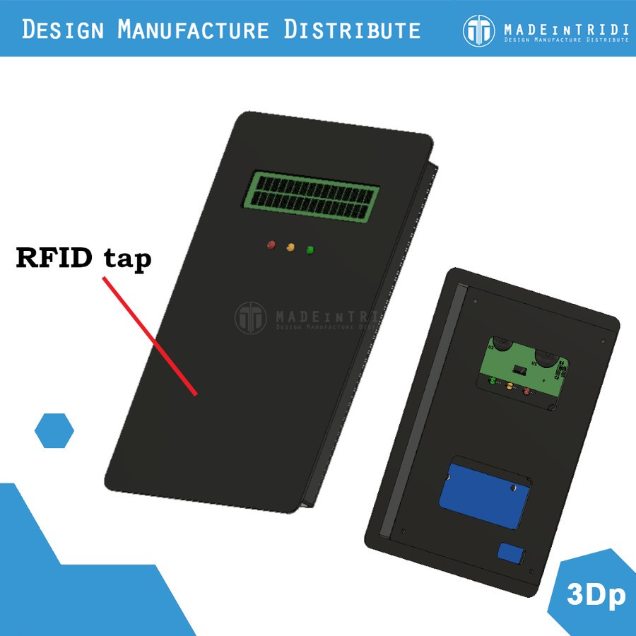 Jual Madeintridi casing Smart RFID Reader Case with WiFi / Bluetooth ...