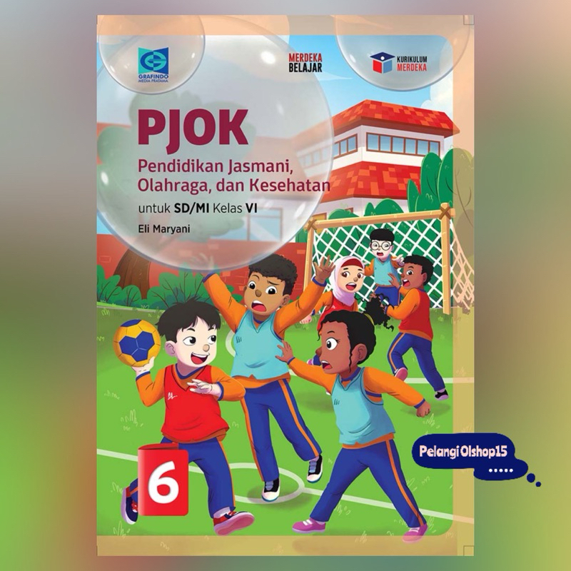 Jual Buku Pjok Sd Mi Kelas Kurikulum Merdeka Grafindo Media