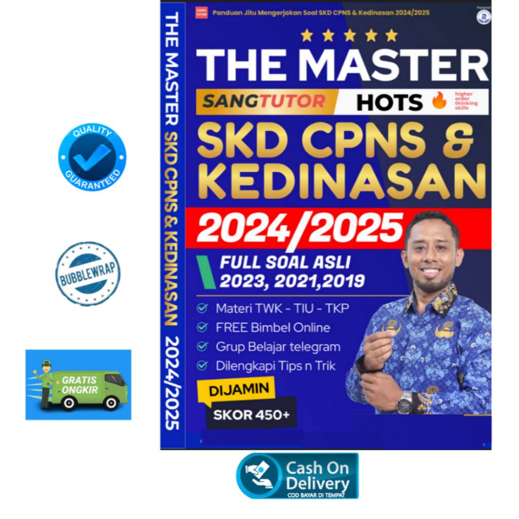 Jual BUKU SKD CPNS & KEDINASAN 2024/2025 -THE MASTER SANGTUTOR | Shopee ...