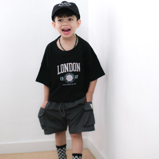 Jual Little taff - LONDON oversized tee kaos oversized grafik anak ...