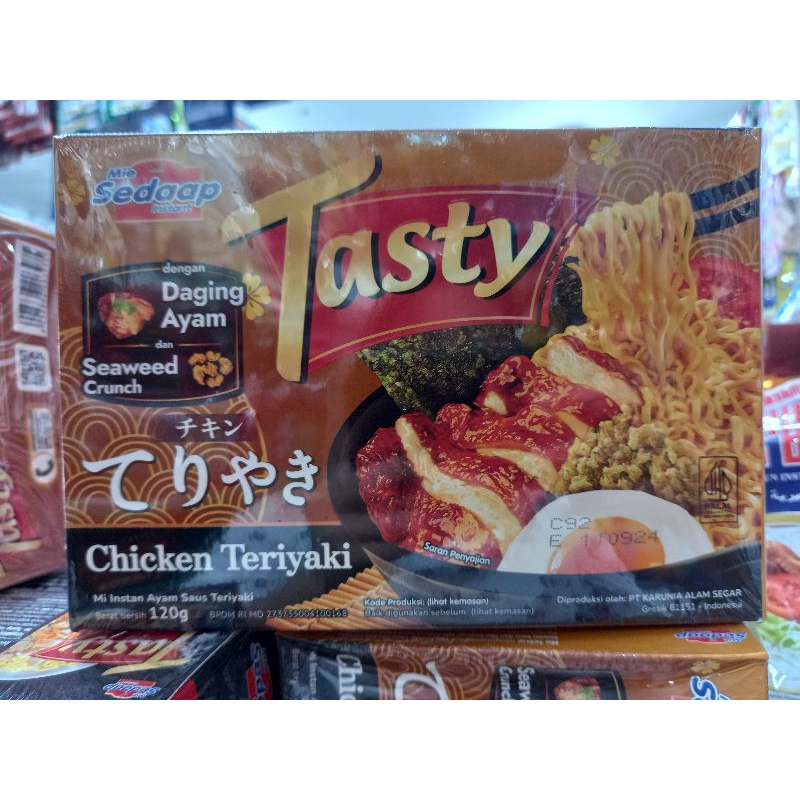 Jual Mie Sedaap Tasty Chicken Teriyaki Shopee Indonesia