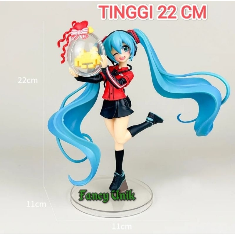 Jual Action Figure Anime New Scene TAiTO Hatsune Miku GAME CENTER ...