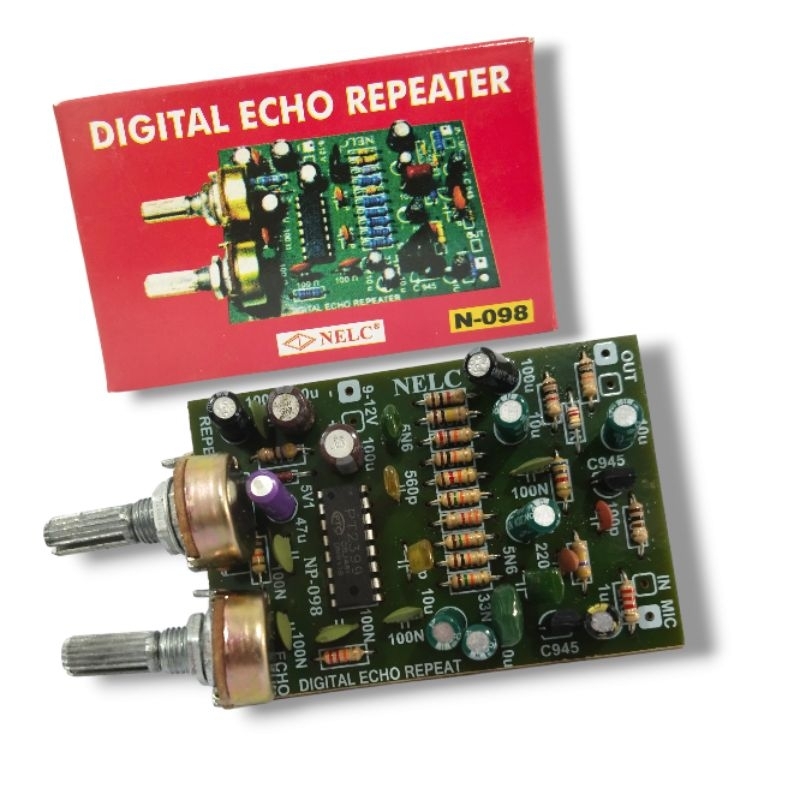 Jual KIT DIGITAL ECHO REPEATER NELC N-098 TONE CONTROL DIGITAL ECHO