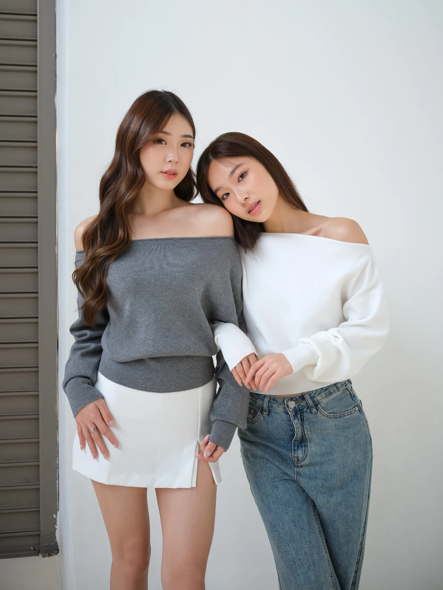 Yuki Knit Long Sleeve Top 