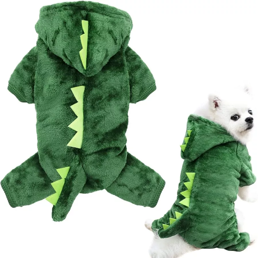 Hoodie Dino Pet Costum