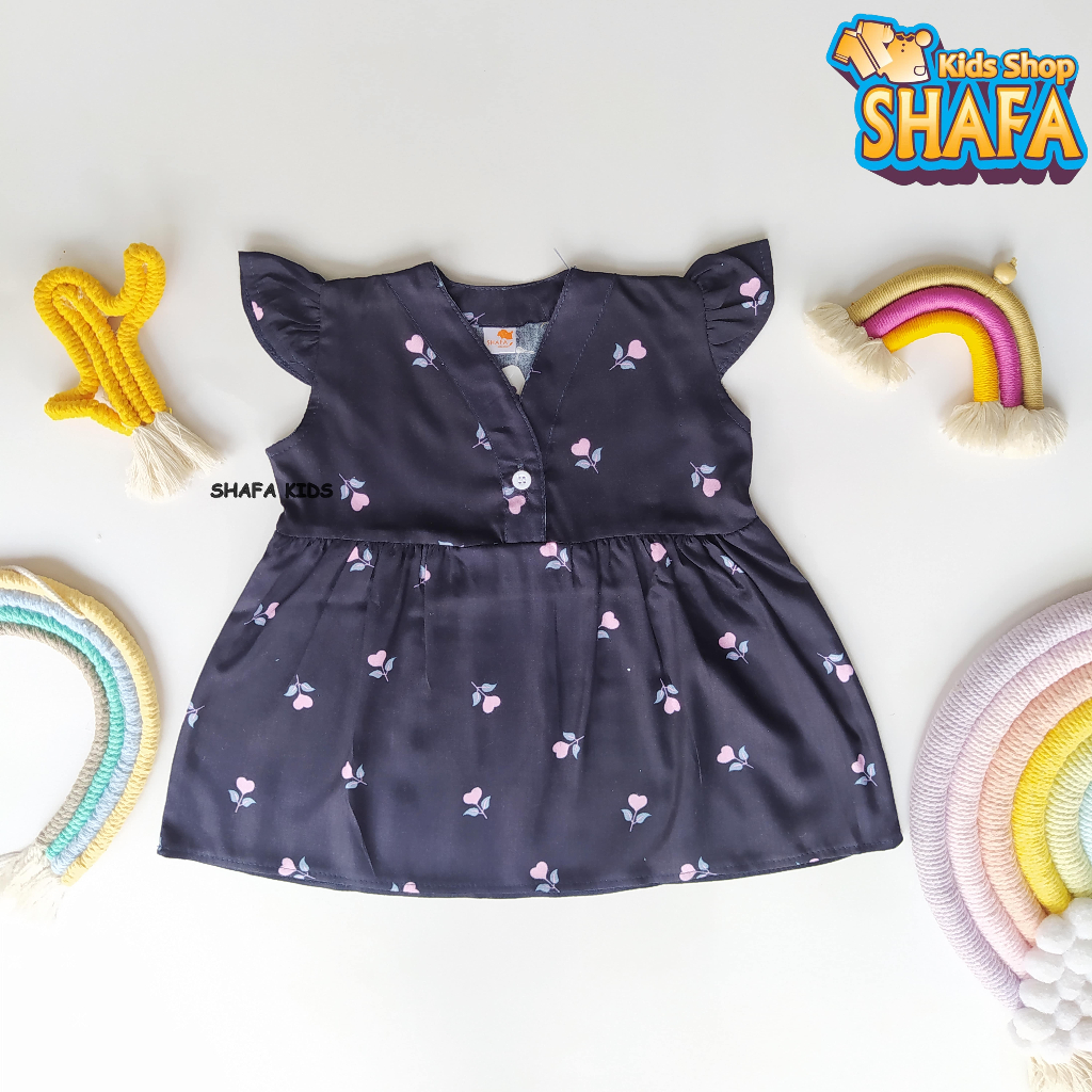 Jual SHAFA KIDS SHOP/ DRESS BAYI PEREMPUAN NEWBORN USIA 0 18 BULAN BAJU ...