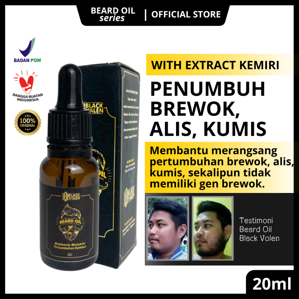 Jual Penumbuh Kumis Cepat Ori 100% Penumbuh Kumis dan Brewok Jenggot ...