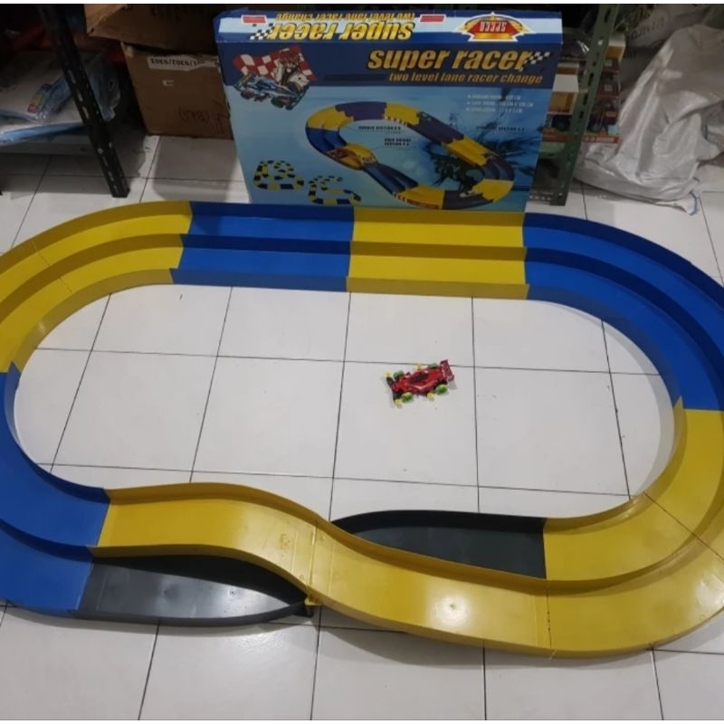 Jual Mainan Track Tamiya 4WD 2 Jalur 1 Loop Trek Lintasan Arena Balap ...