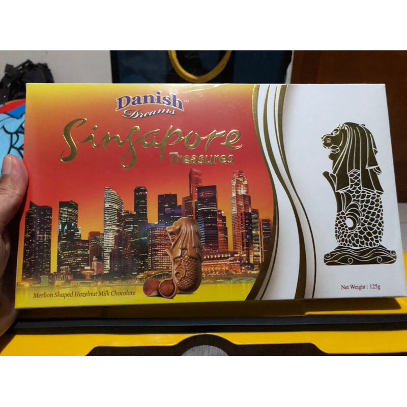 Jual Coklat Merlion Singapore Merk Danish Dreams 125 gr Coklat Bentuk ...