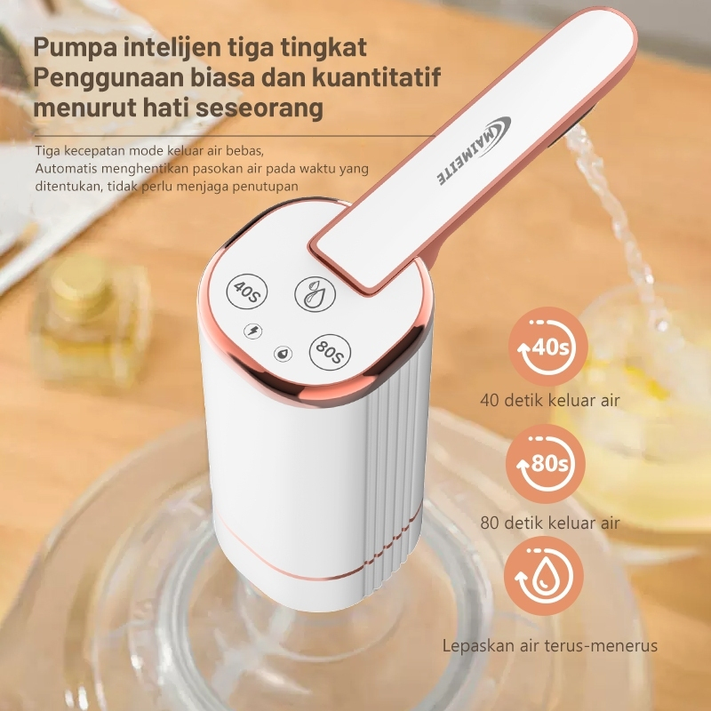 Jual AISDO POMPA GALON ELEKTRIK / DISPENSER AIR PORTABLE USB FOLDING ...