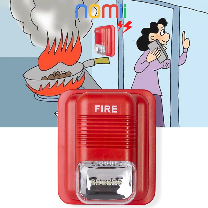 Jual Tanda Kebakaran Alarm Darurat Horn Strobe Fire Alarm Siren