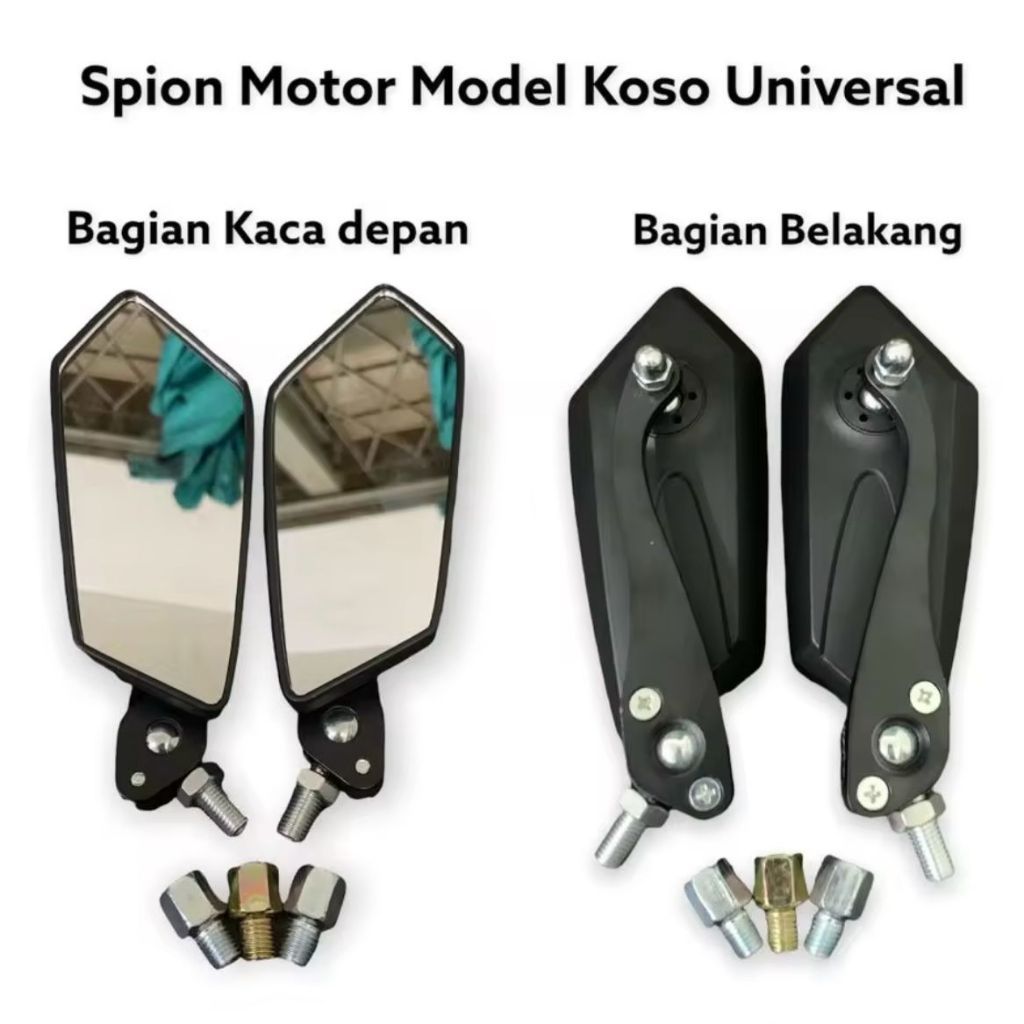 Jual SPION KOSO MODEL TANDUK BAHAN BESI SPION KOSO MIO BEAT VARIO NMAX ...