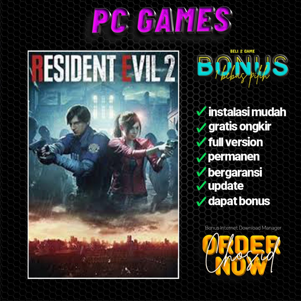 Jual Resident Evil 2 2019 Remake Deluxe Edition | Game PC - Laptop ...