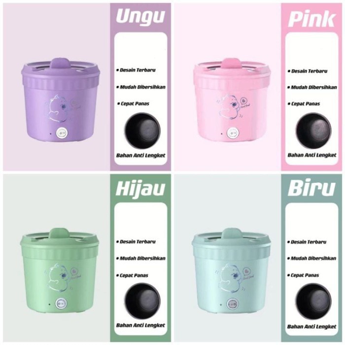 Jual Mini Rice Cooker Panci Listrik Anti Lengket / Electrik Cooking Pot ...