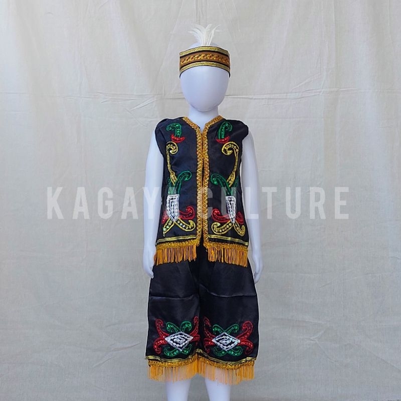 Jual Baju Adat Dayak Anak Laki - Laki | Baju Dayak Anak | Baju Adat