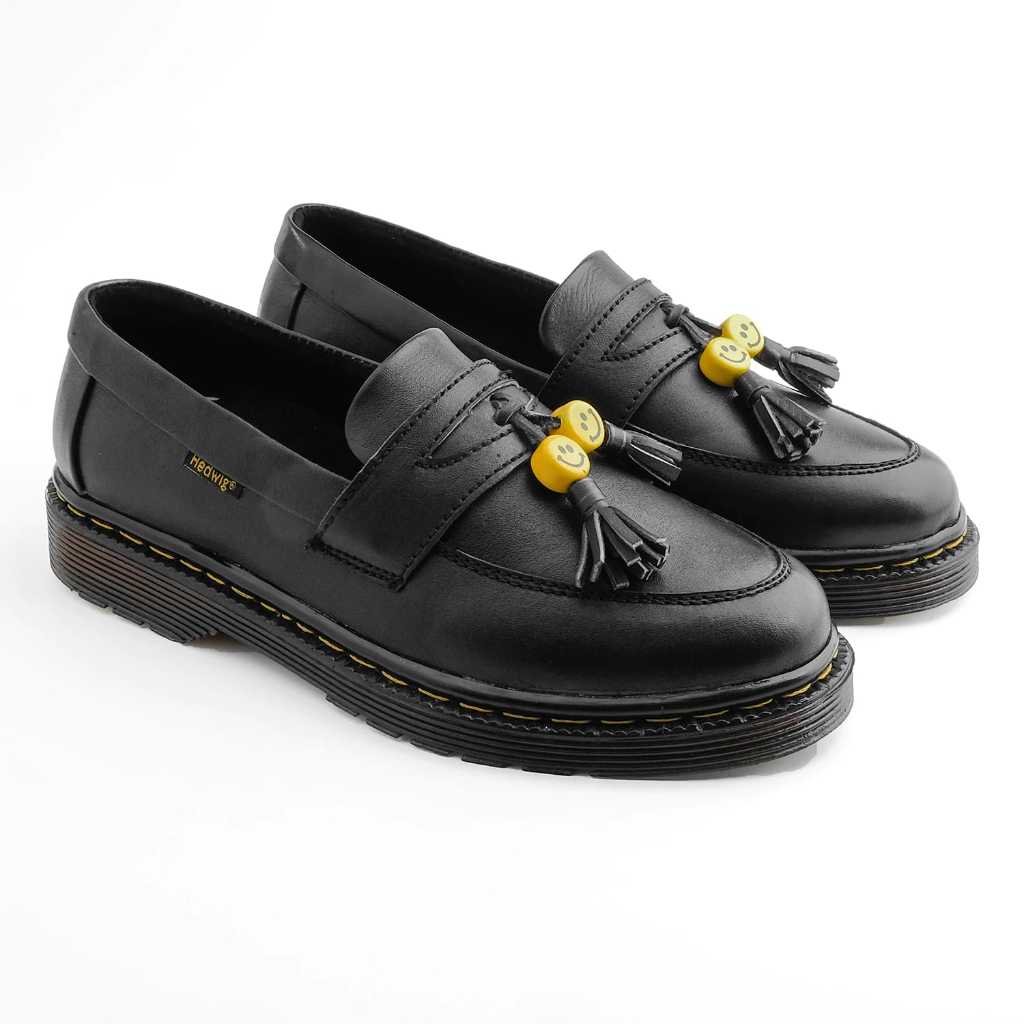 Jual Hedwig Smiley Sepatu Penny loafers Pria Wanita Docmart Loafers ...