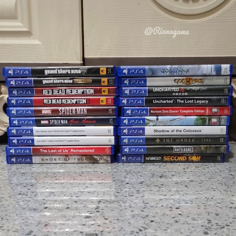 Jual BD Kaset PS4 Playstation 4 PS 4 Bekas Second Original Shopee Indonesia