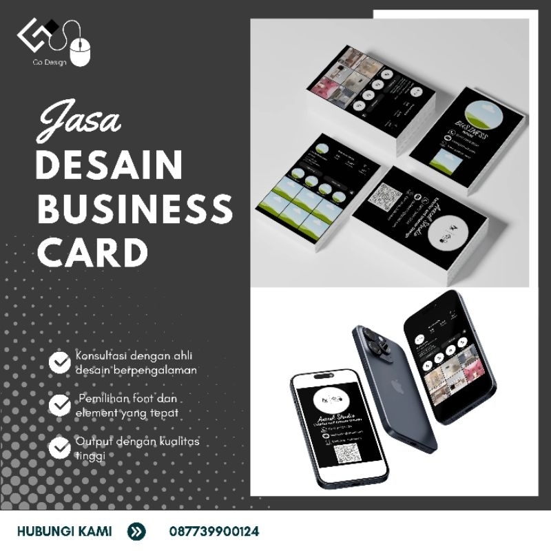 Jual JASA DESAIN KARTU NAMA , BISNIS , ID CARD | Shopee Indonesia