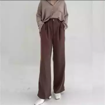 KULOT HIGHWAIST Anti Kusut Bahan Poliester Premium