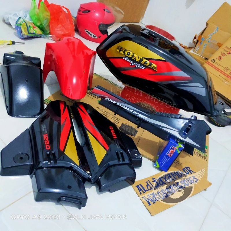 Jual tangki GL pro GL max body set GL pro GL MAX setriping sudah di ...