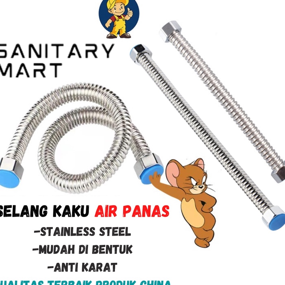 Jual Ca Selang Fleksibel Kaku Cm Stainless Murah Ag Selang