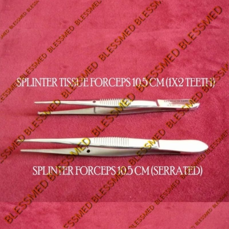 Jual Pinset Splinter Forcep 10.5cm Premium Quality | Shopee Indonesia