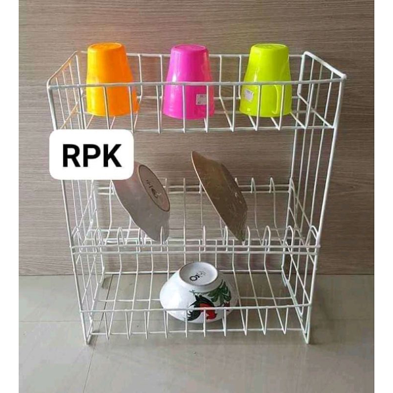Jual Rak Piring / Rak Piring RPL 03 Putih / Rak Piring RPK 03 Putih ...