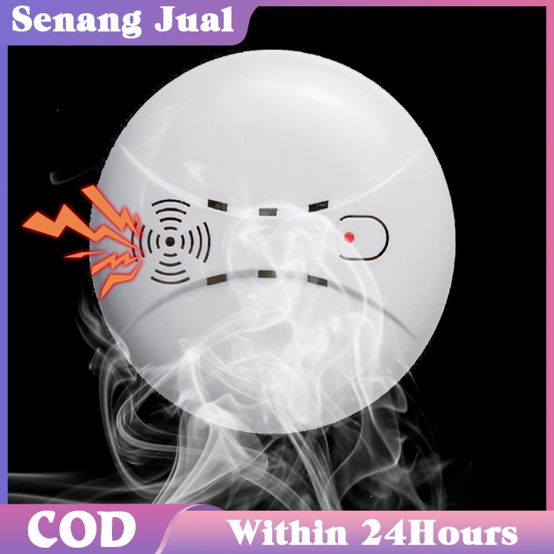 Jual KODE S97I Pendeteksi Asap Wireless Smoke Detector Alarm Pendeteksi ...