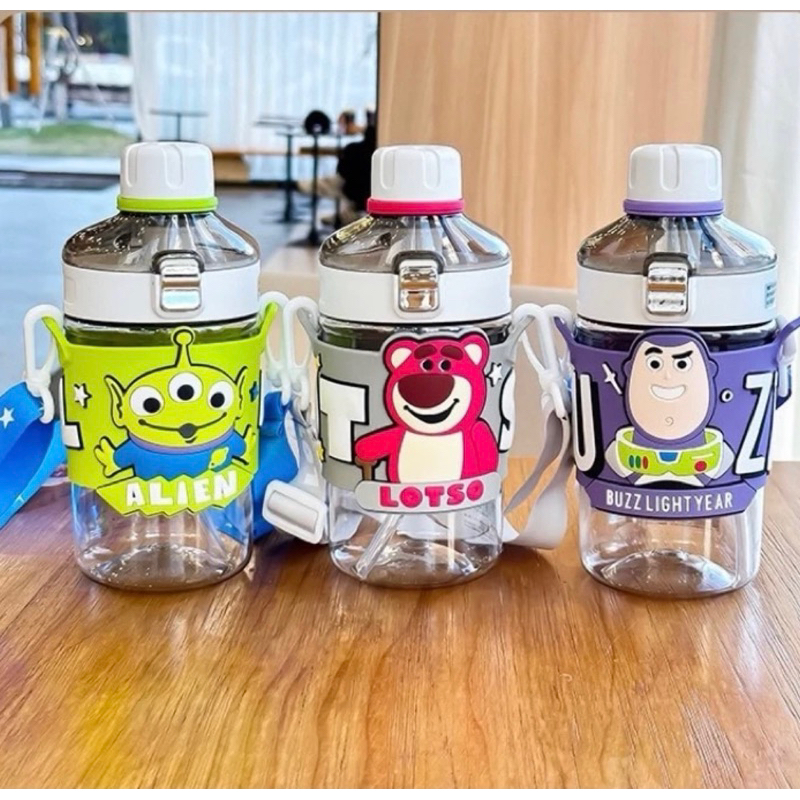 Jual BOTTLE 2IN1 ALIEN / BUZZ / LOTSO ORIGINAL DISNEY 650ML / BOTOL ...