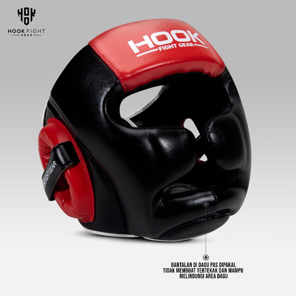 Jual Pelindung Kepala Boxing Anak Hook Helm Muaythai MMA Kid Head Guard ...