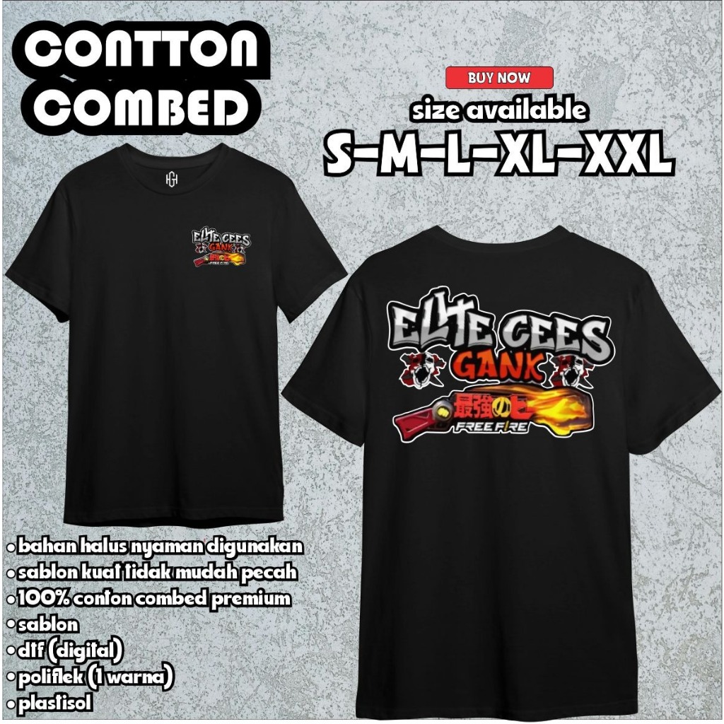 Jual kaos anak elite cees gank SG OPM bahan halus premium high quality ...