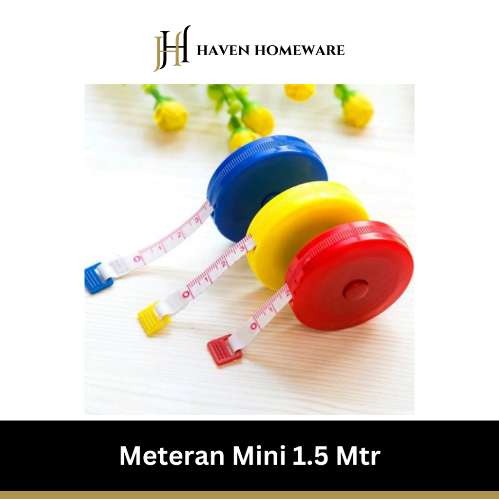 Jual meteran mini meteran gulung meteran badan 1.5 mtr | Shopee Indonesia