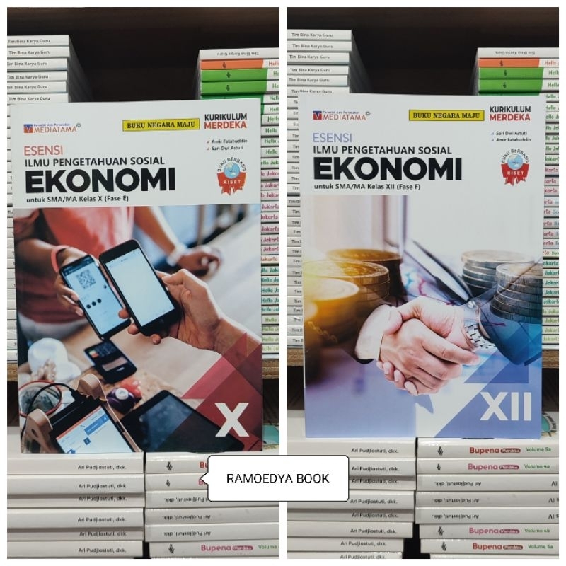 Jual Buku Original Ekonomi SMA/MA Kelas X, XI, XII Kurikulum Merdeka ...