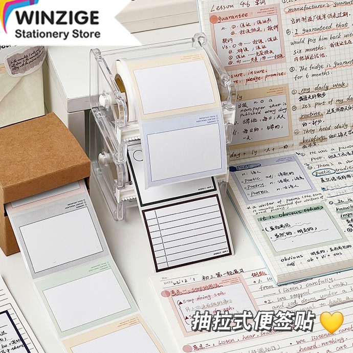 Jual Winzige set 25 Sticky Notes Lucu Stiker Memo Kes Memo Alat Tulis ...
