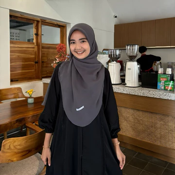 Hijab Syar’I Segi Empat Oval Polycotton Size 120 130 140