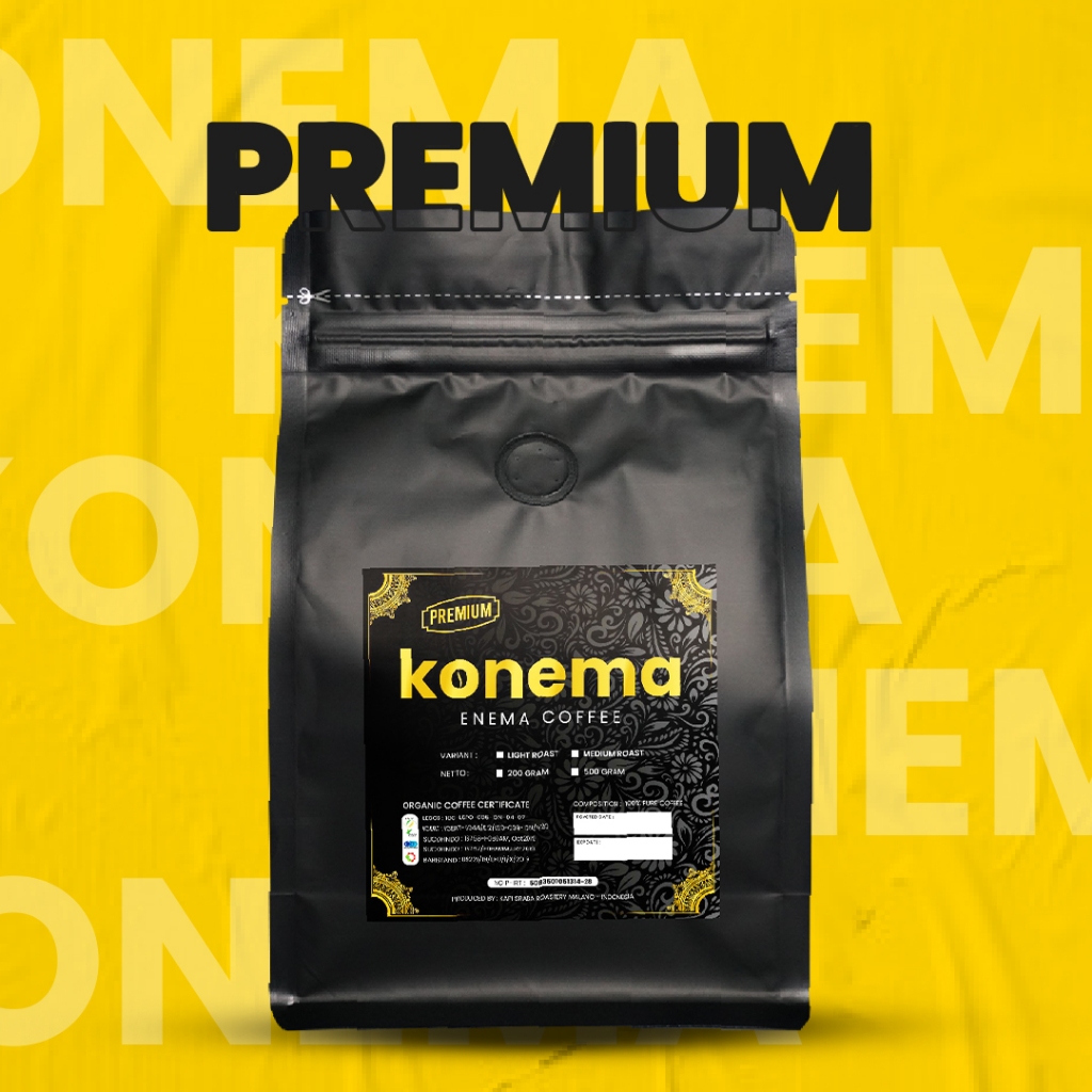 Jual Kopi Enema 500 gram Bersertifikat Konema | Shopee Indonesia