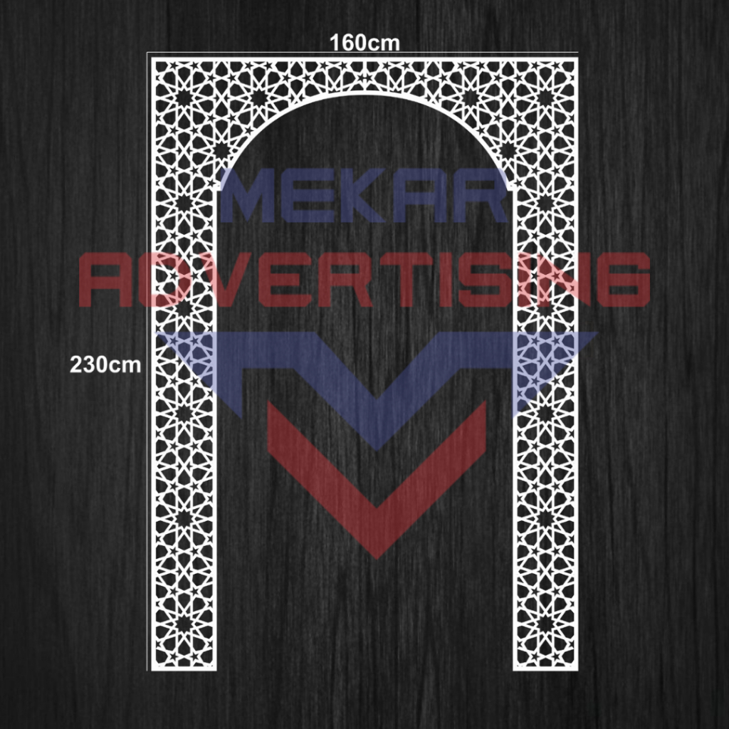 Jual KRAWANGAN PVC BOARD MIHRAB / ORNAMEN PVC FOAM BOARD MIHRAB TEBAL ...