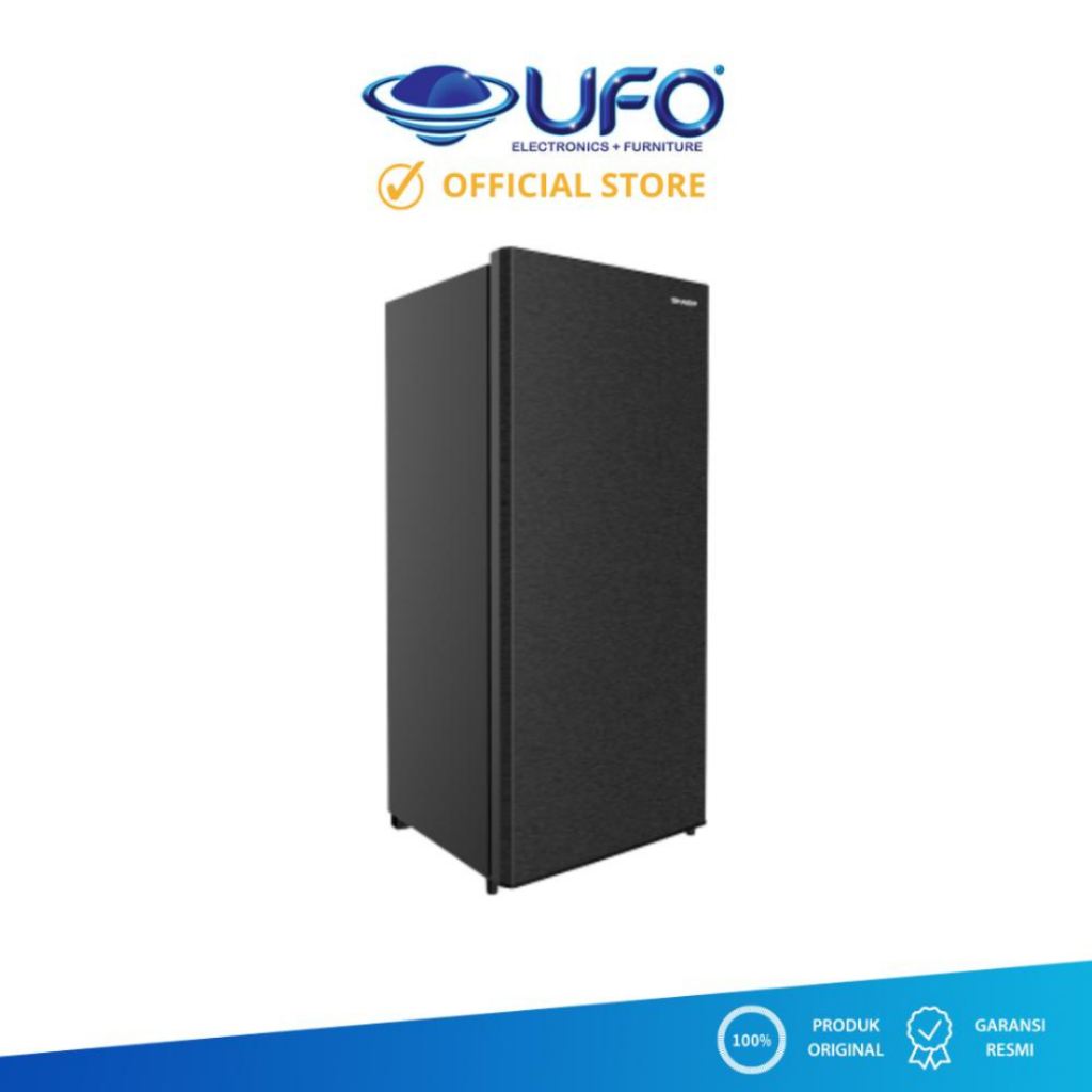 Jual Sharp Freezer Standing 158 Liter 6 Rak FJM186AHS | Shopee Indonesia