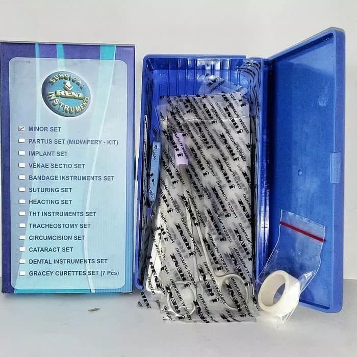 Jual RENZ SURGICAL INSTRUMENT KIT - MINOR SURGERY SET - BEDAH MINOR ...