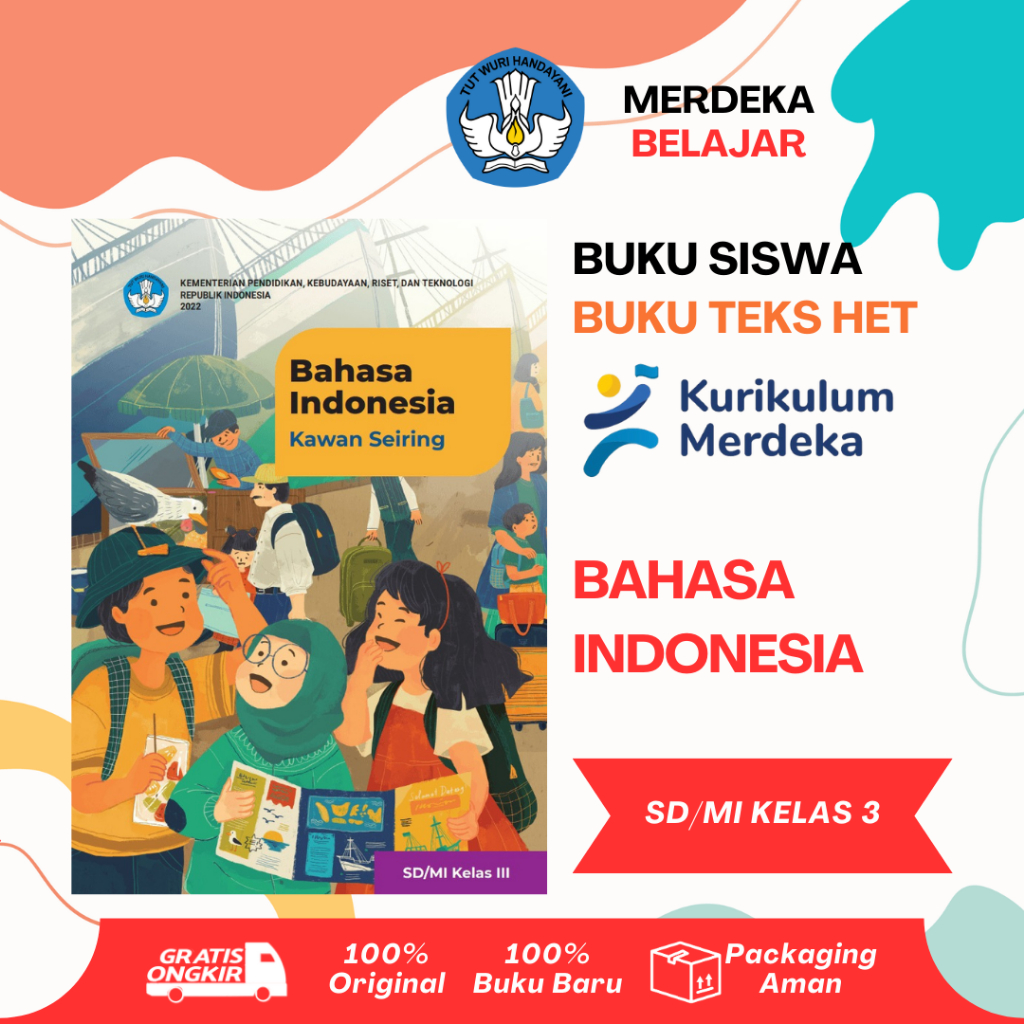 Jual Rizky Education – Bahasa Indonesia Kawan Seiring Kelas 3 ...