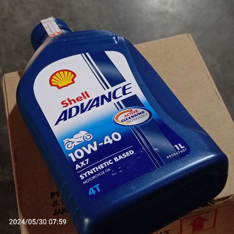Jual Shell advance ax7 ORIGINAL BUKAN OLI PALSU | Shopee Indonesia