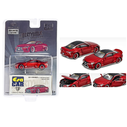 Jual LS21LC2201 - ERA CAR 1/64 LEXUS LC500 LB WORKS RED METALLIC ...